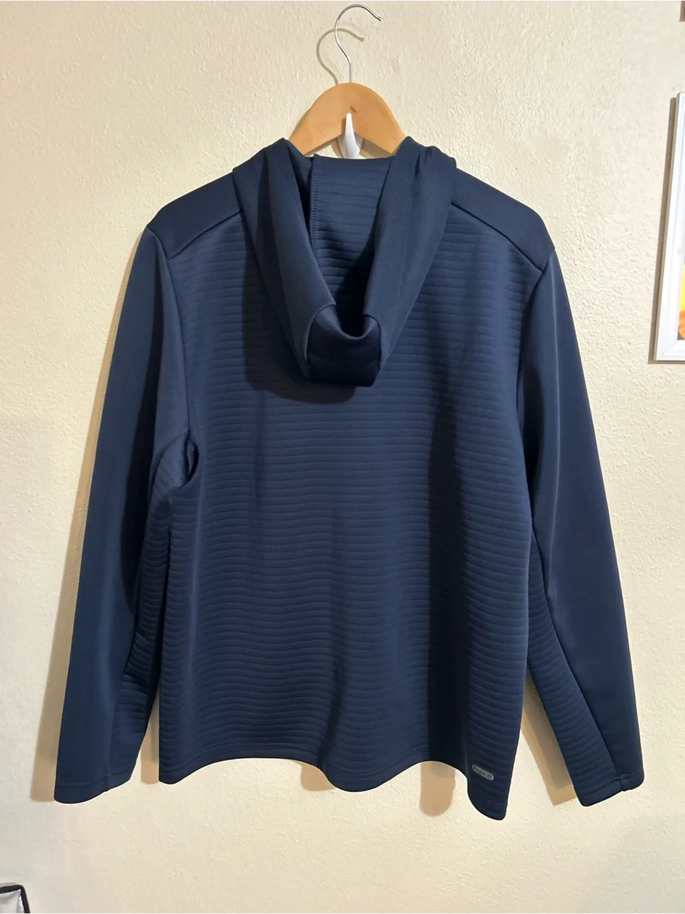 Spyder Men's Navy Full-Zip Hooded Jacket Size Large